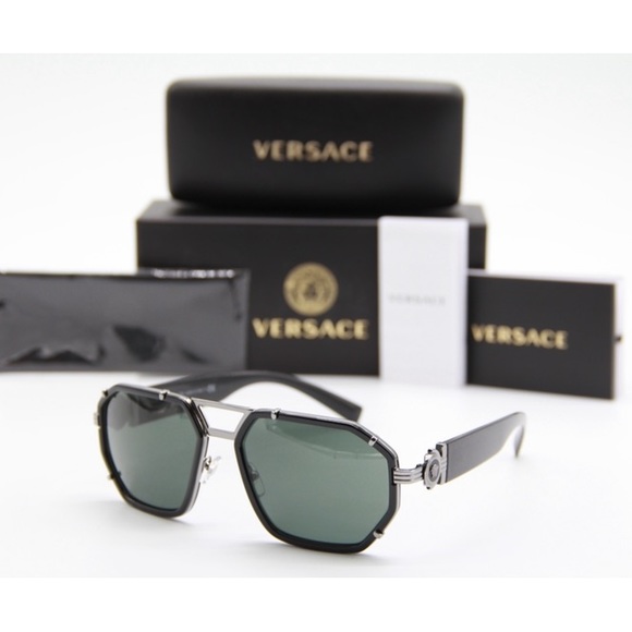 Versace Other - NEW VERSACE VE2228 1001/71 SUNGLASSES VERSACE VE 2228